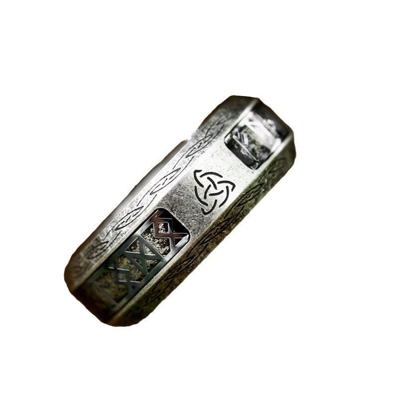 Simple Stainless Steel Old Rings For Men And Women Altior Prime
