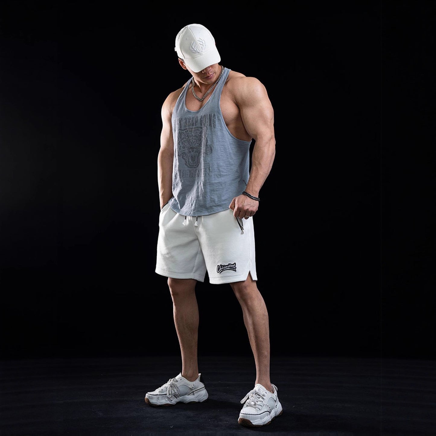 Extra-Large American-Style Casual Cotton Tank Top For GYM Altior Prime