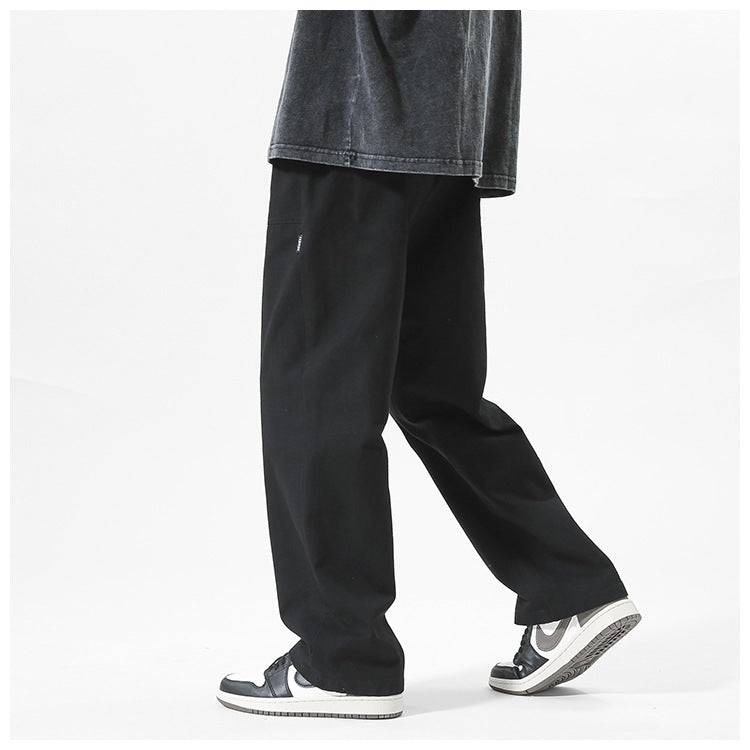 High-street Loose Straight-leg Wide-leg Pants Mens Altior Prime