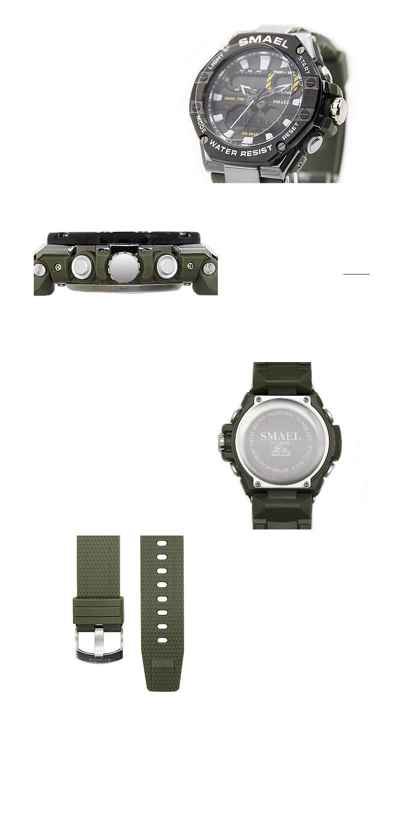 Digital Alloy Electronic Watch Men Altior Prime