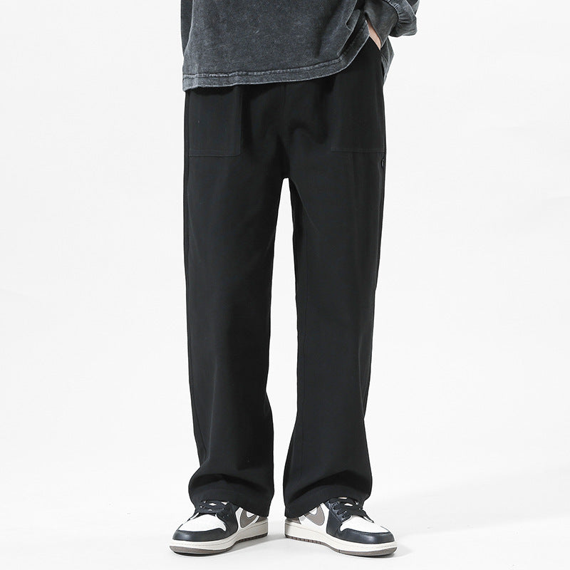 High-street Loose Straight-leg Wide-leg Pants Mens Altior Prime