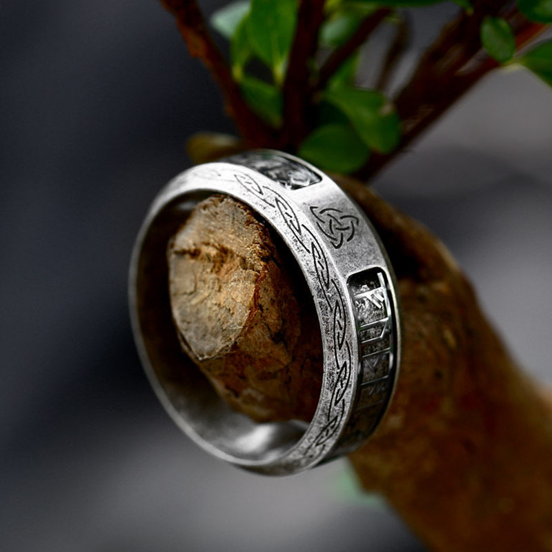 Simple Stainless Steel Old Rings For Men And Women Altior Prime