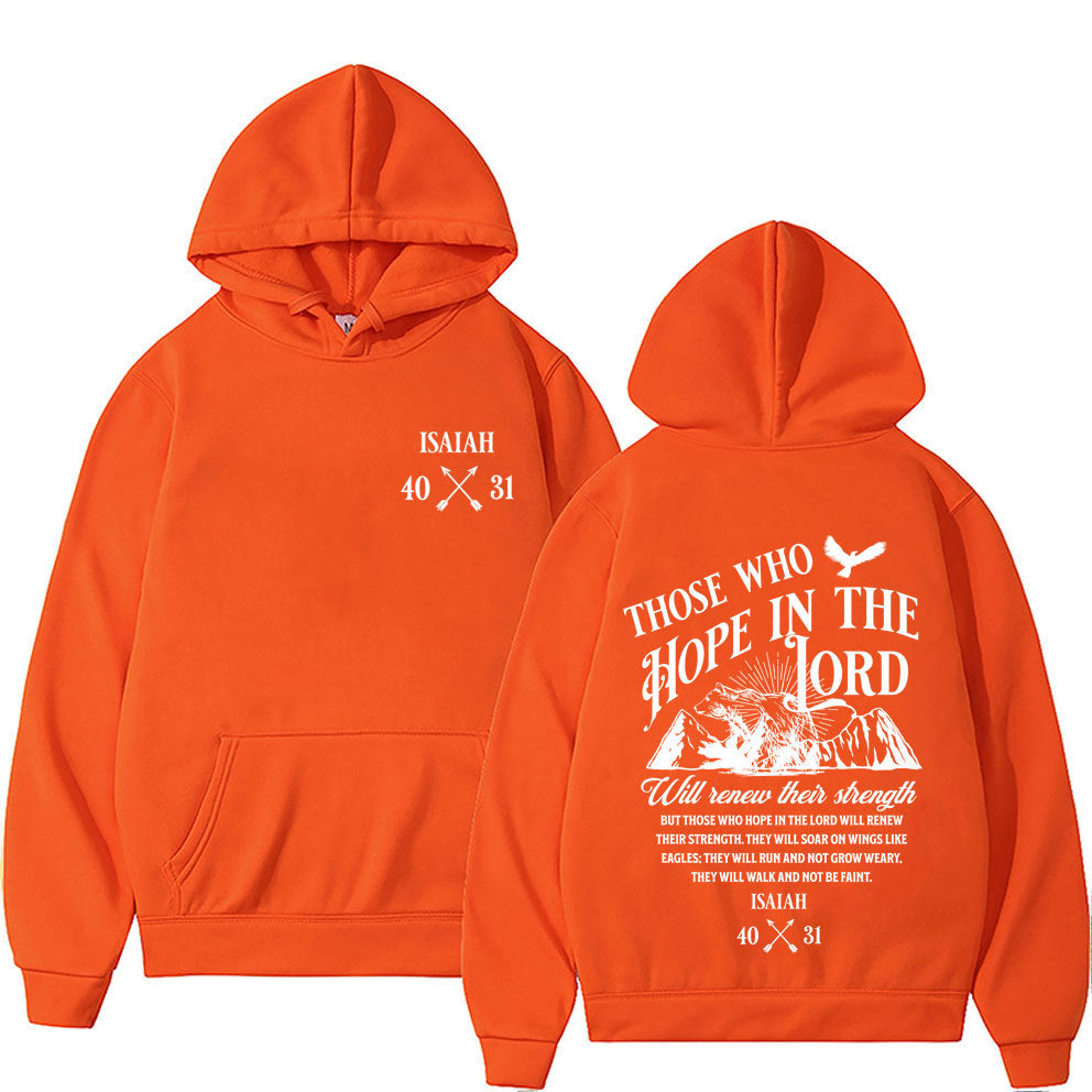 Christian Jesus Letters Print Hoodies Men Women's Clothing Altior Prime Jesus is God