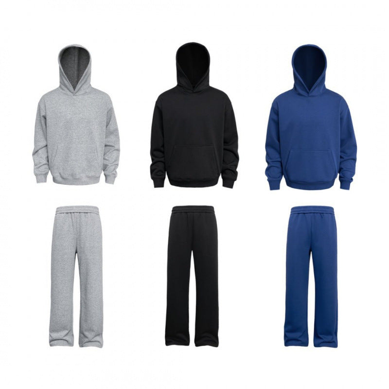 Warm Solid-color Pullover Hoodie With A Straight Fit Altior Prime