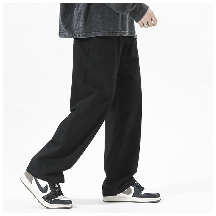 High-street Loose Straight-leg Wide-leg Pants Mens Altior Prime