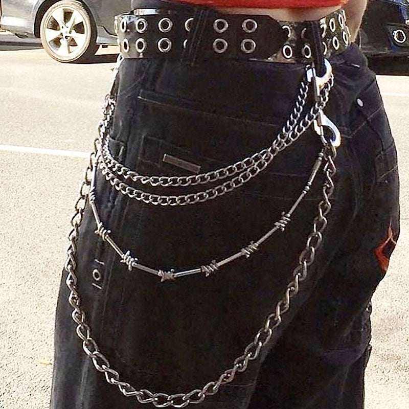 Thorn Double Buckle Chain Alloy Waist Chain Altior Prime