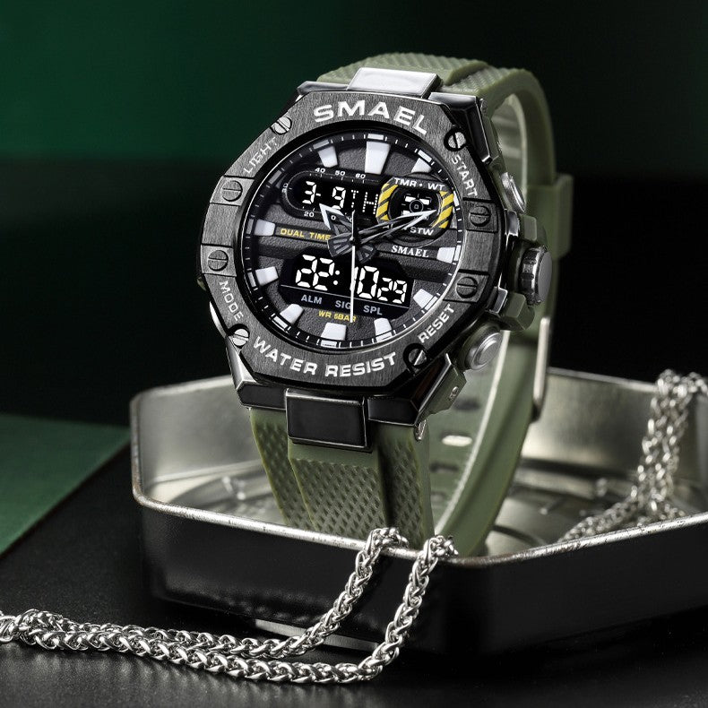 Digital Alloy Electronic Watch Men Altior Prime