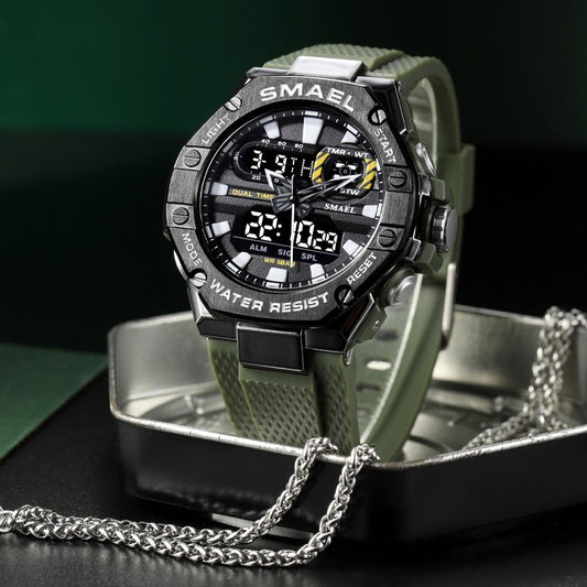 Digital Alloy Electronic Watch Men Altior Prime