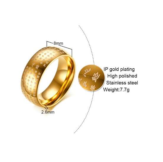 Unique Men Women Dome Rings Altior Prime