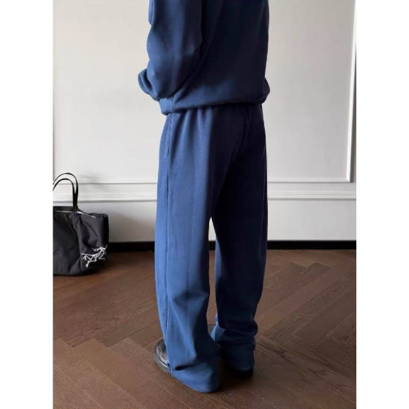 Warm Solid-color Pullover Hoodie With A Straight Fit Altior Prime