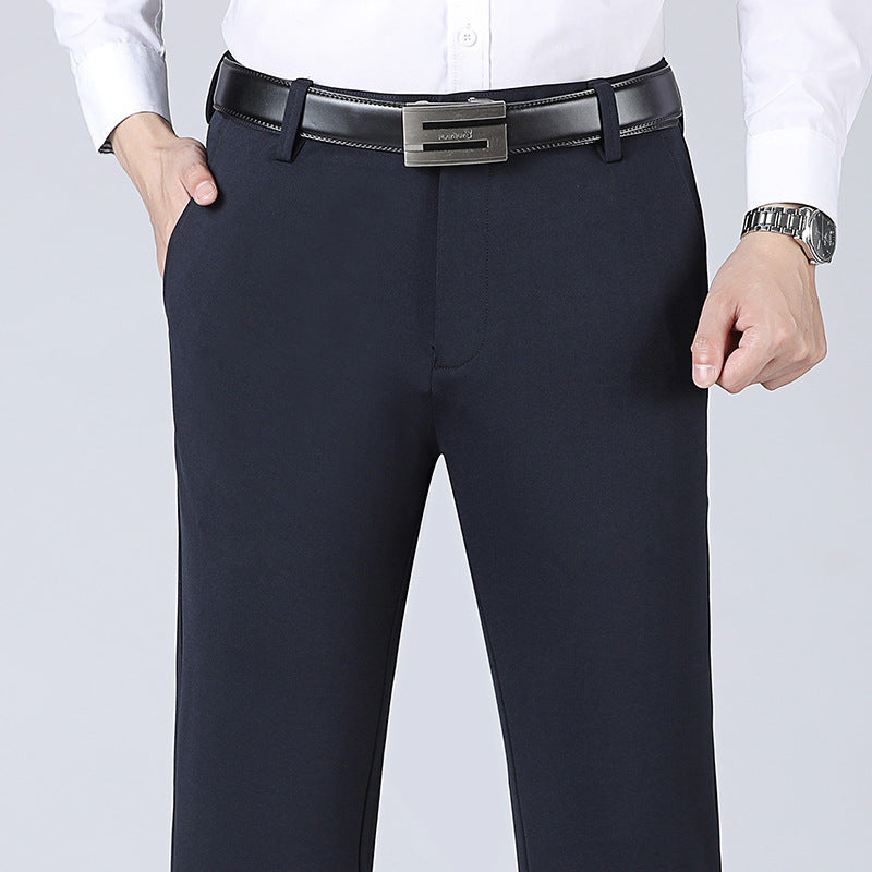 Mens Stretch Business Straight-Cut Casual Pants Altior Prime