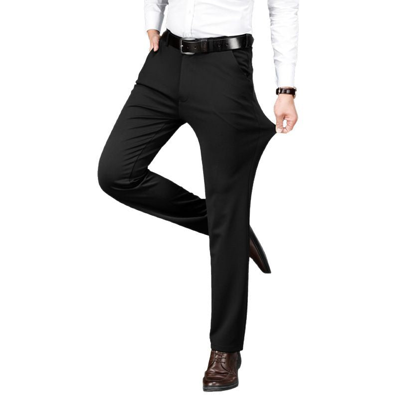 Mens Stretch Business Straight-Cut Casual Pants Altior Prime