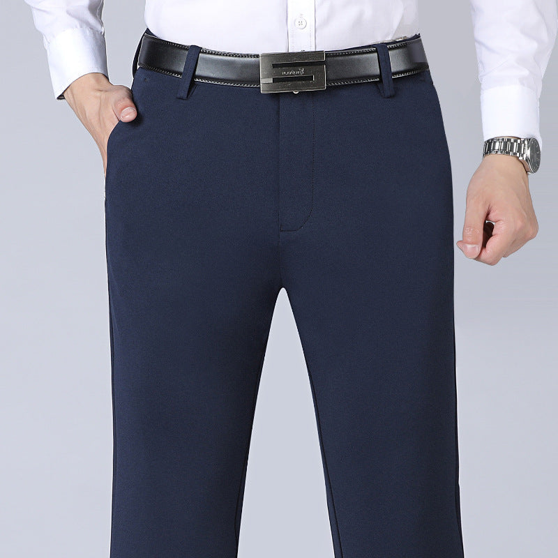 Mens Stretch Business Straight-Cut Casual Pants Altior Prime