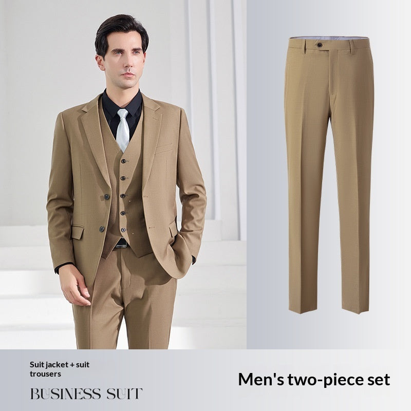 Smog Blue Men's Business Formal Wear Professional Attire Suit Altior Prime