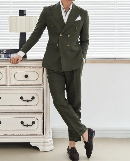 Havana Linen Blazer-Harold Altior Prime