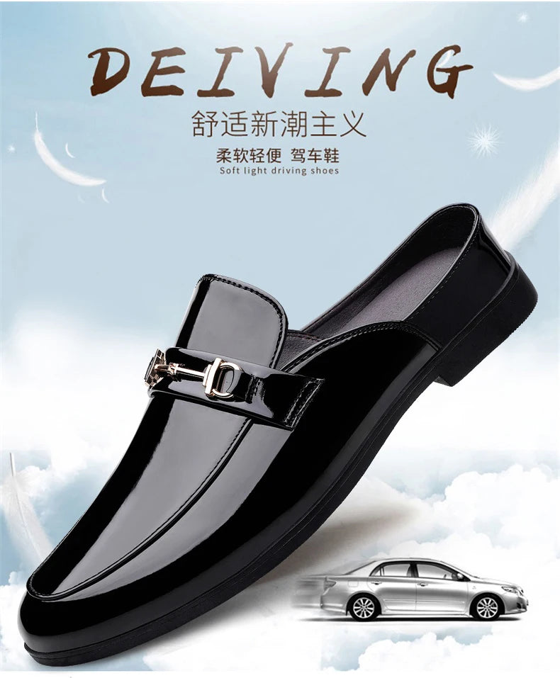 Men's shoes four seasonal new fashion outdoor leather shoes comfortable soft soles non slip lightweight plus size casual shoes