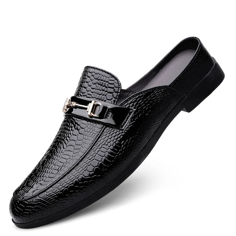 Men's shoes four seasonal new fashion outdoor leather shoes comfortable soft soles non slip lightweight plus size casual shoes