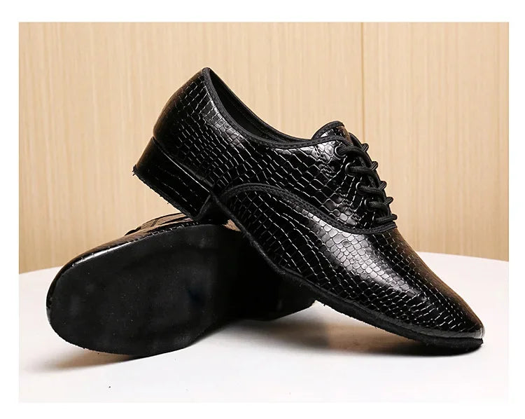 Male Big Size White Dance Shoes Men Soft Leather Latin Shoes Man Jazz Waltz Ballroom Dancing Yoga Train Sneakers Stage Footwear