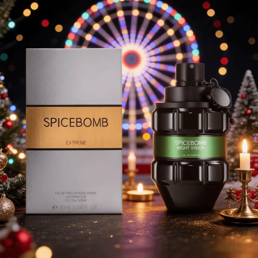 ViktorI Spice Bomb Eau de Parfum- Men's cologne, long-lasting fragrance,Woody Spice- Men'S Cologne- With Citrus and Tobacco Note