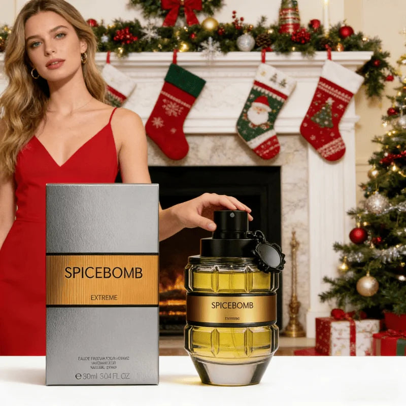 ViktorI Spice Bomb Eau de Parfum- Men's cologne, long-lasting fragrance,Woody Spice- Men'S Cologne- With Citrus and Tobacco Note