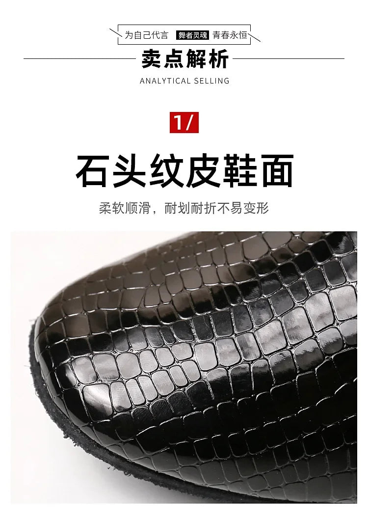 Male Big Size White Dance Shoes Men Soft Leather Latin Shoes Man Jazz Waltz Ballroom Dancing Yoga Train Sneakers Stage Footwear