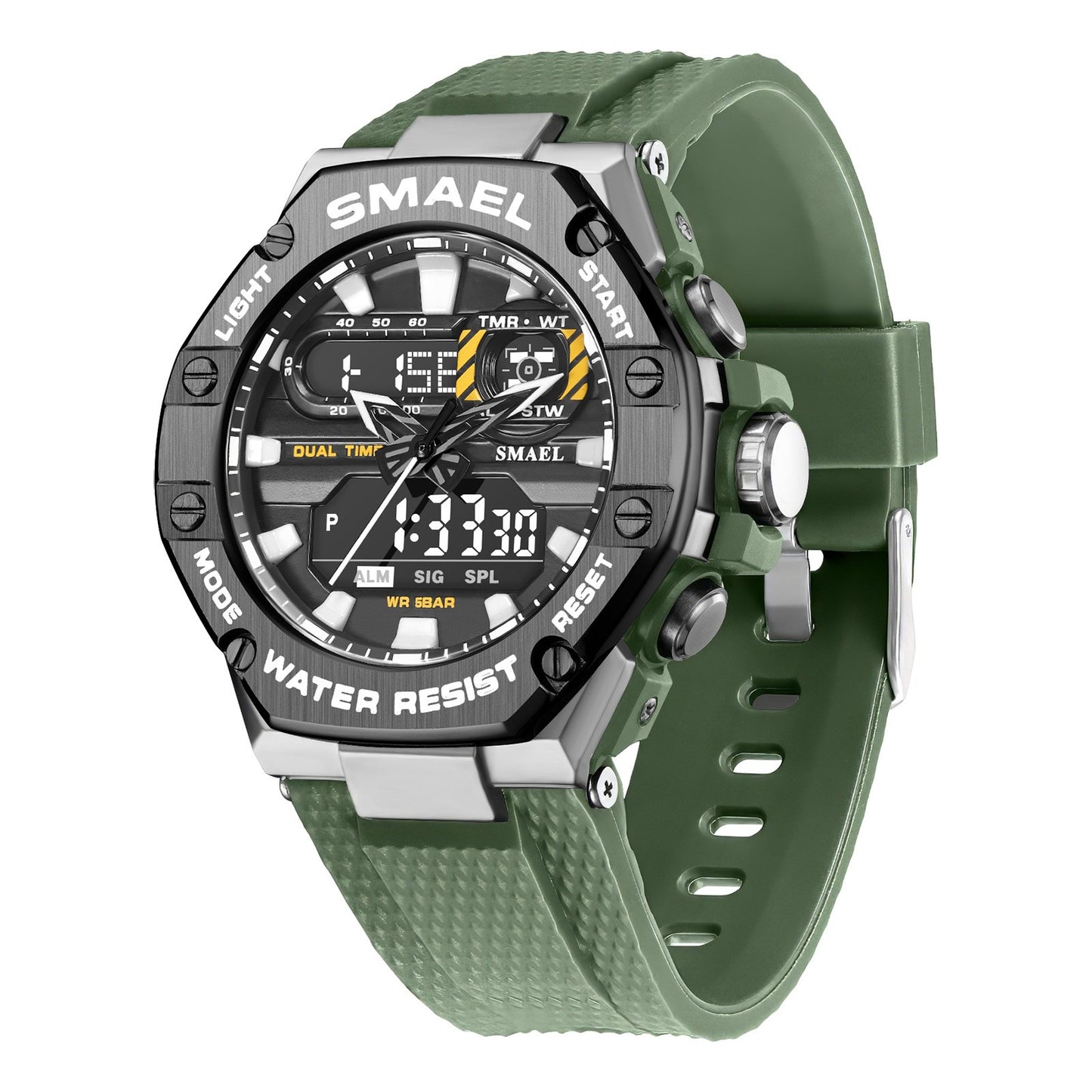 Digital Alloy Electronic Watch Men Altior Prime
