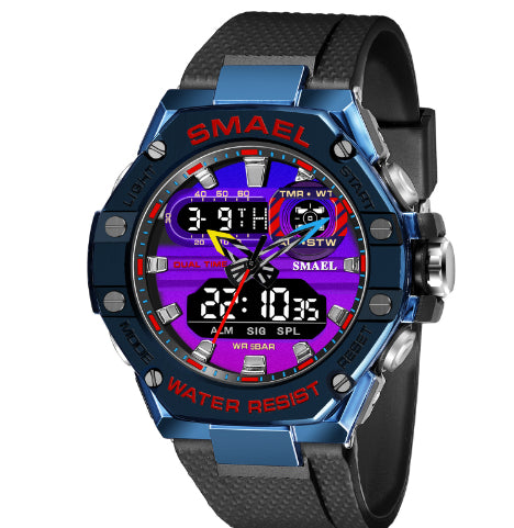 Digital Alloy Electronic Watch Men Altior Prime
