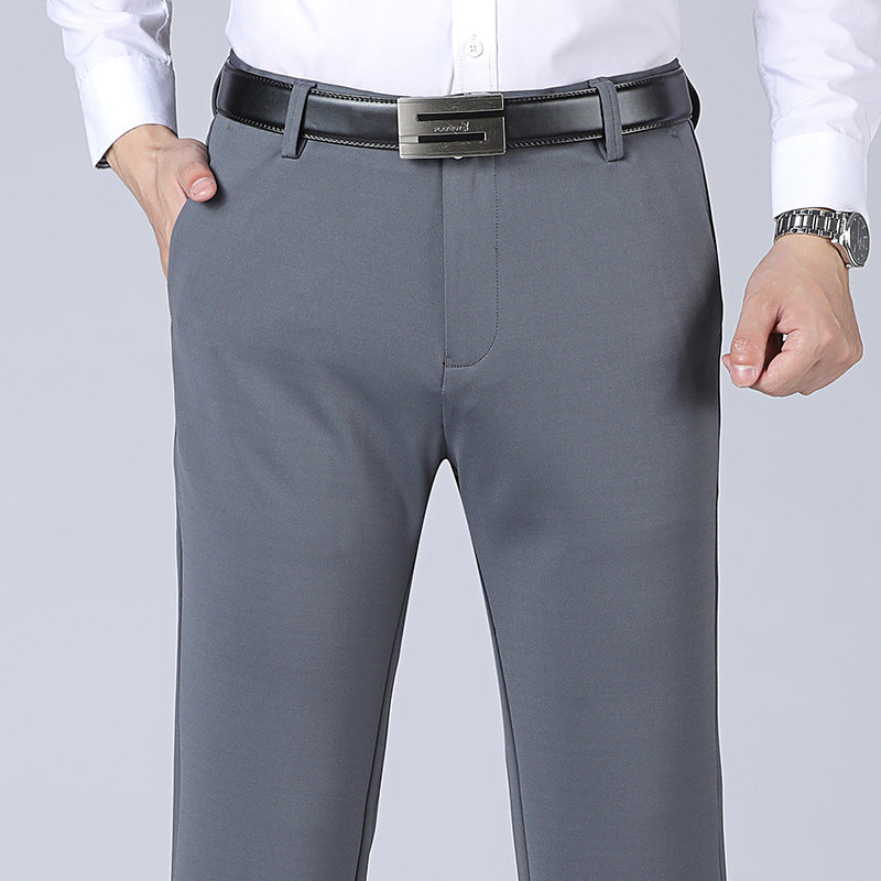 Mens Stretch Business Straight-Cut Casual Pants Altior Prime