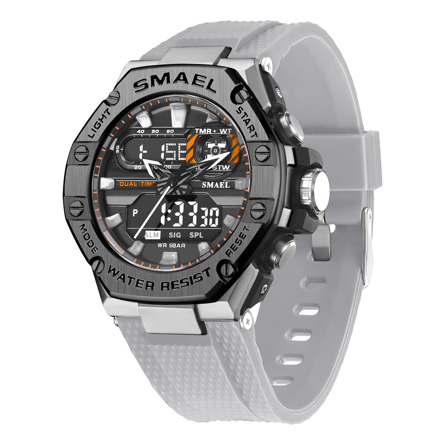 Digital Alloy Electronic Watch Men Altior Prime