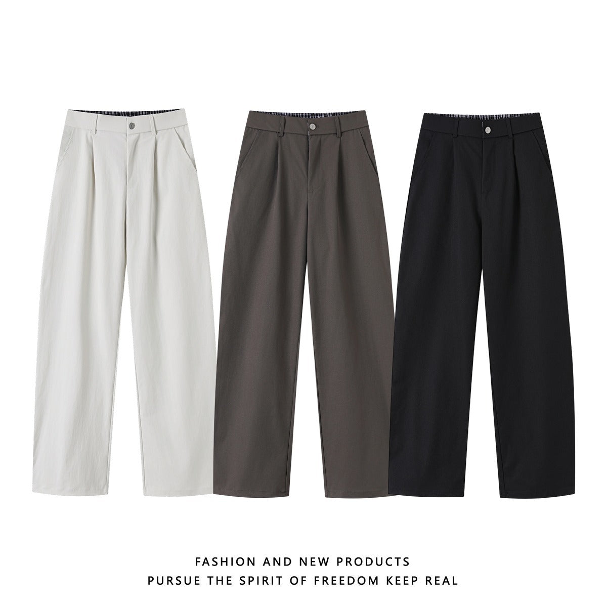 Straight-leg Dress Pants Men's Loose Casual Trousers Altior Prime