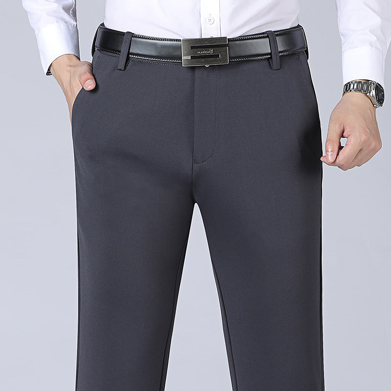 Mens Stretch Business Straight-Cut Casual Pants Altior Prime