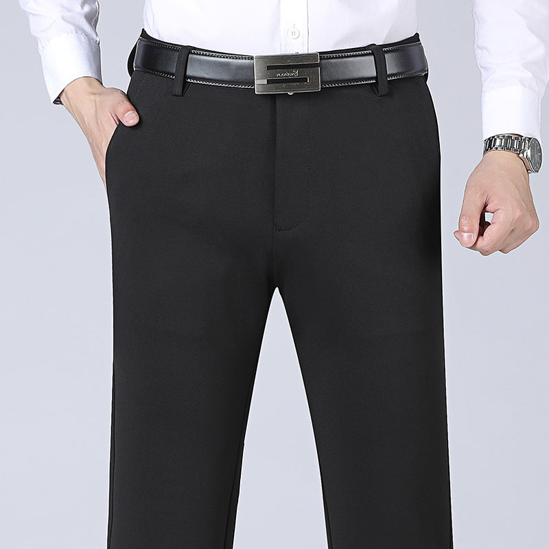 Mens Stretch Business Straight-Cut Casual Pants Altior Prime
